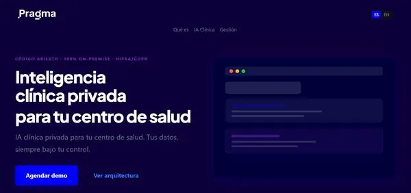 Screenshot de Pragma